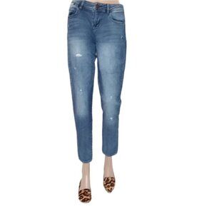 Love Fire Skinny Distressed Jeans